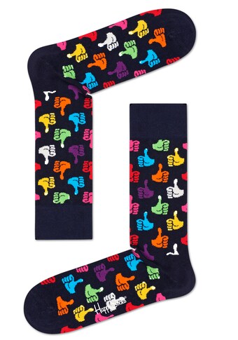 Happy Socks Socken »Thumbs Up«, mit knalligen Daumen Hoch Motiven