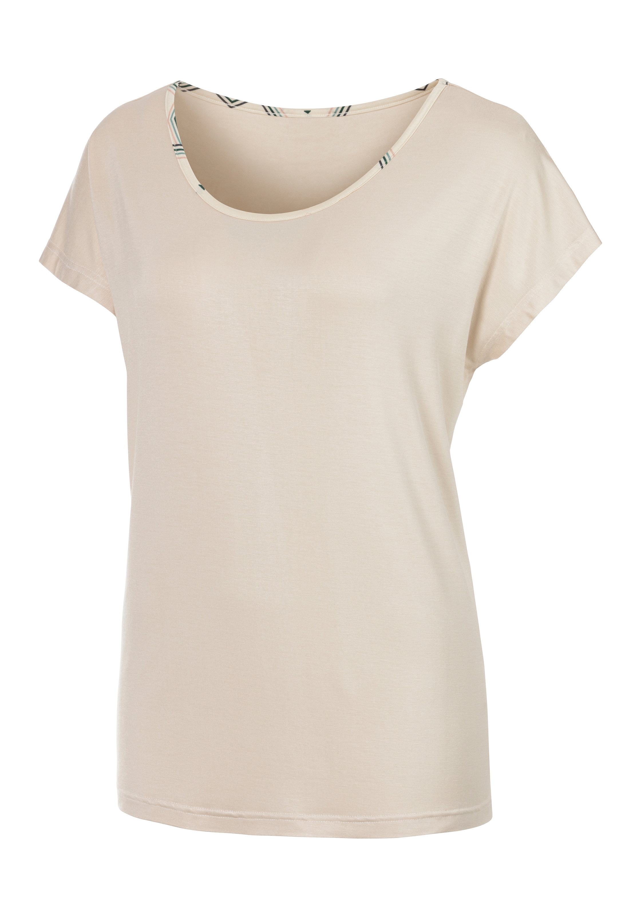 LASCANA T-Shirt, mit angeschnittenem Arm Unterwäsche Lingerie & | kaufen » LASCANA online Bademode