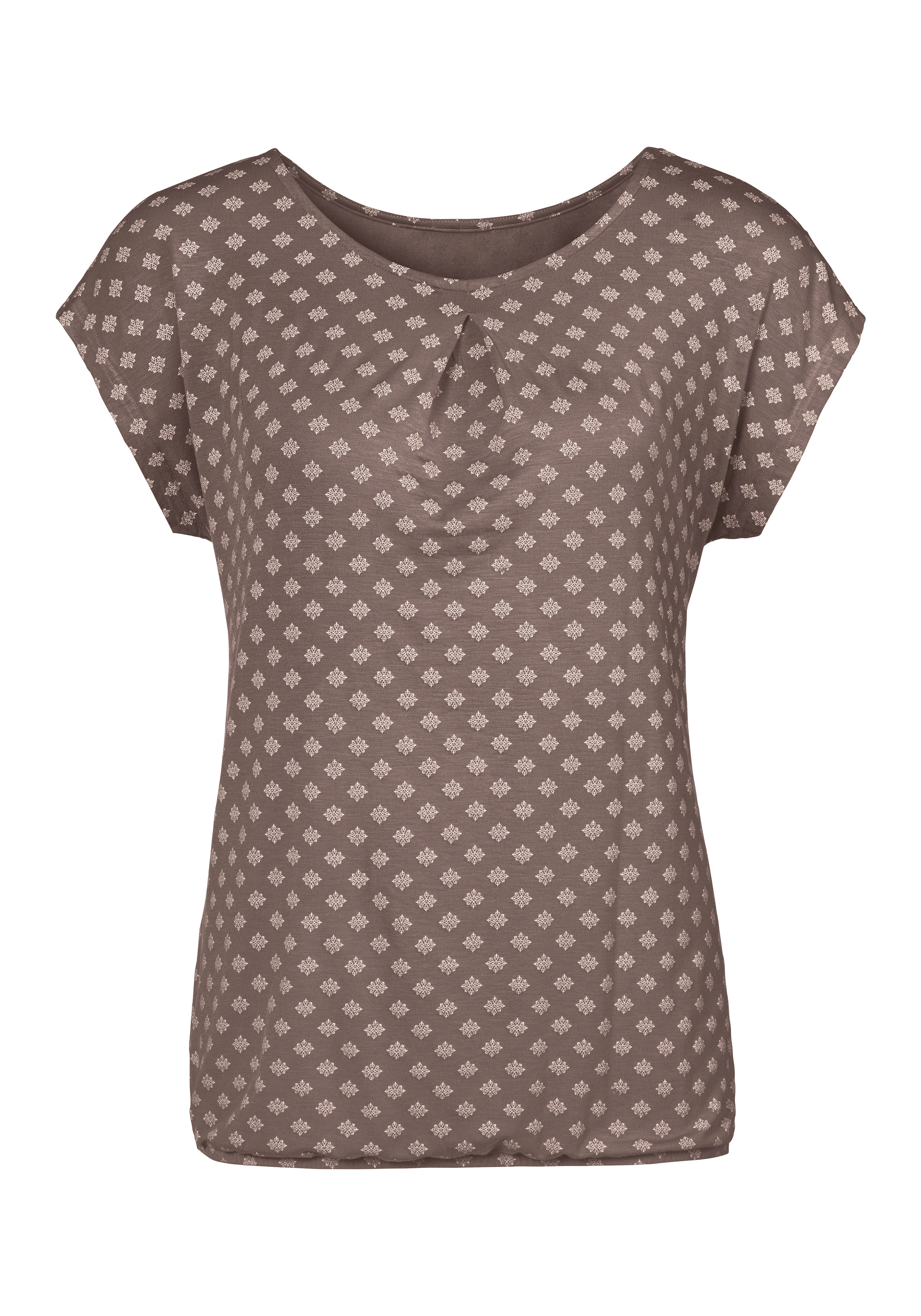 LASCANA T-Shirt, (Packung, 2 tlg.), mit Kellerfalte am Ausschnitt » LASCANA  | Bademode, Unterwäsche & Lingerie online kaufen