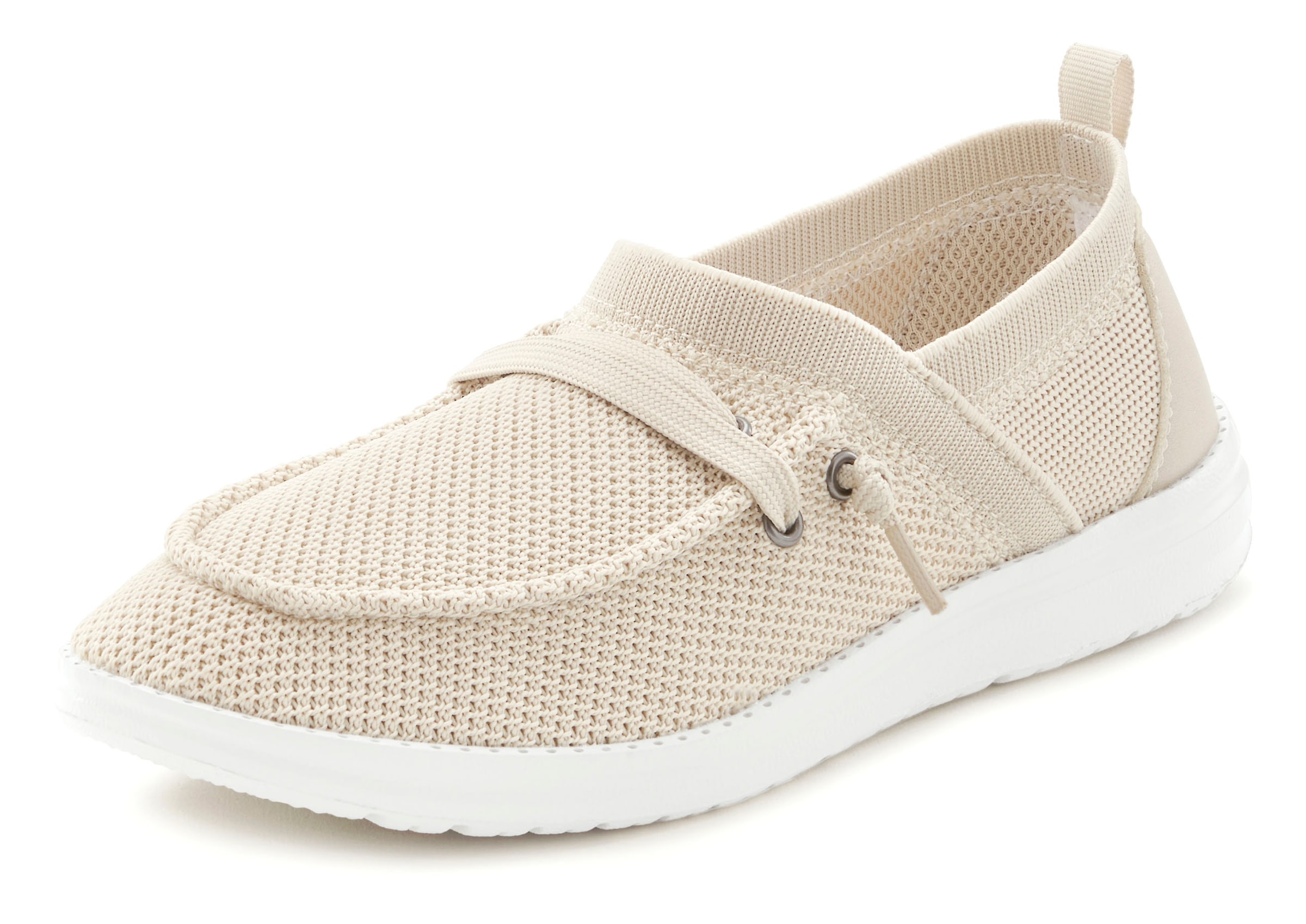 Vivance Sneaker, in Mesh-Optik, Freizeitschuh, Halbschuh VEGAN