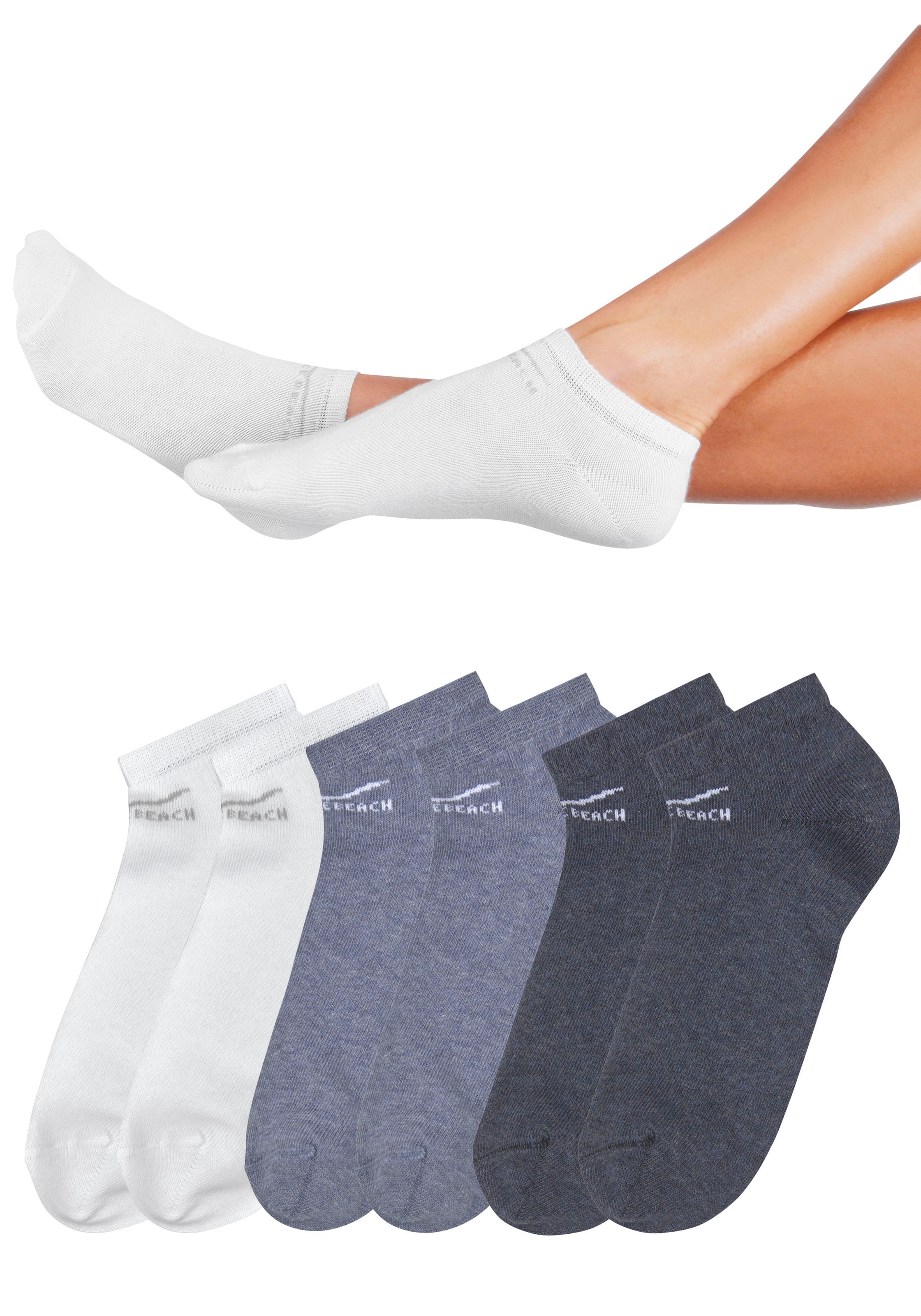 Venice Beach Sneakersocken, (Set, 6 Lingerie Unterwäsche online Paar), Passform kaufen durch LASCANA | LYCRA- & Bademode, Anteil » perfekte