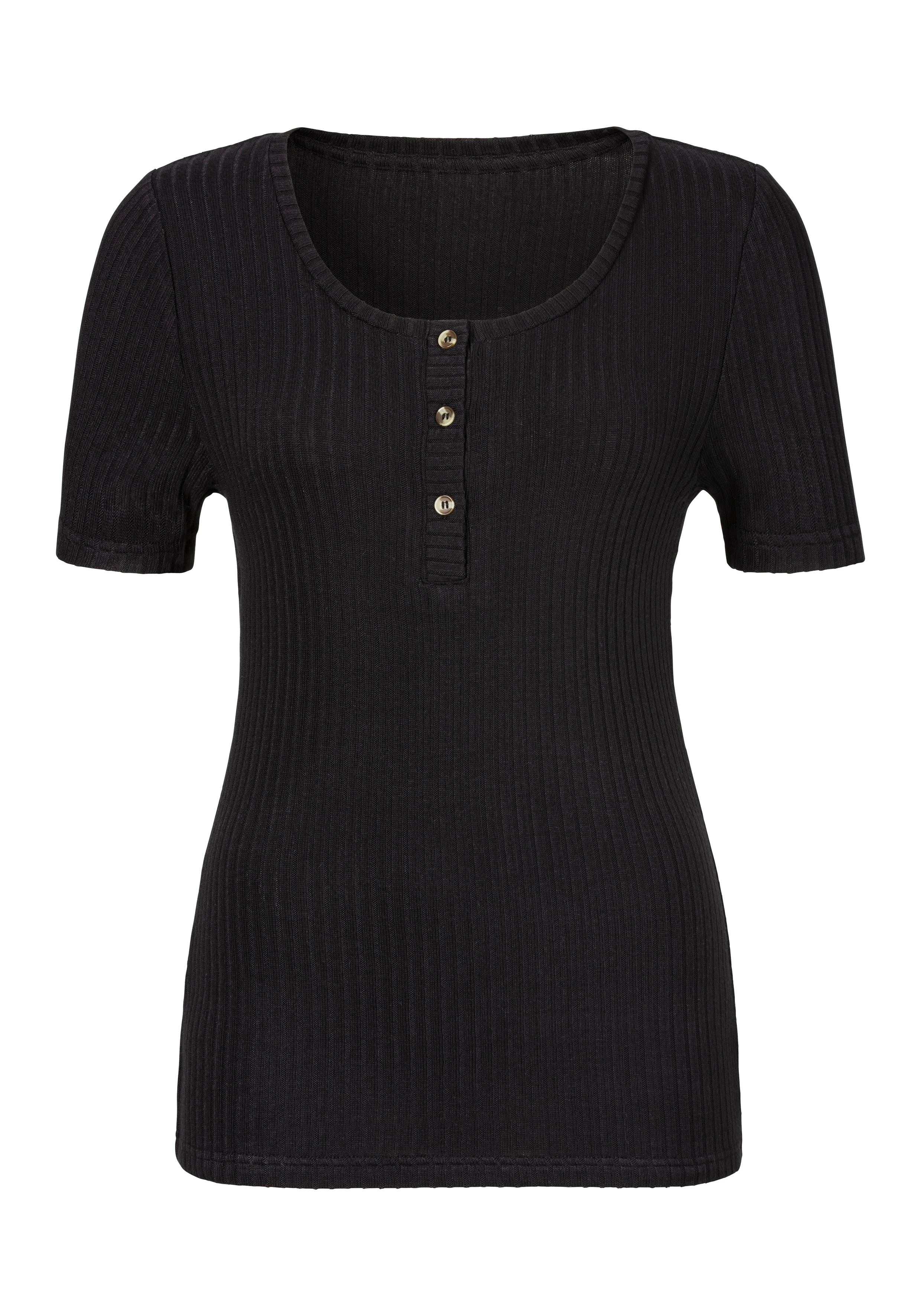 LASCANA T-Shirt, aus modischer Ripp-Qualität » LASCANA | Bademode,  Unterwäsche & Lingerie online kaufen