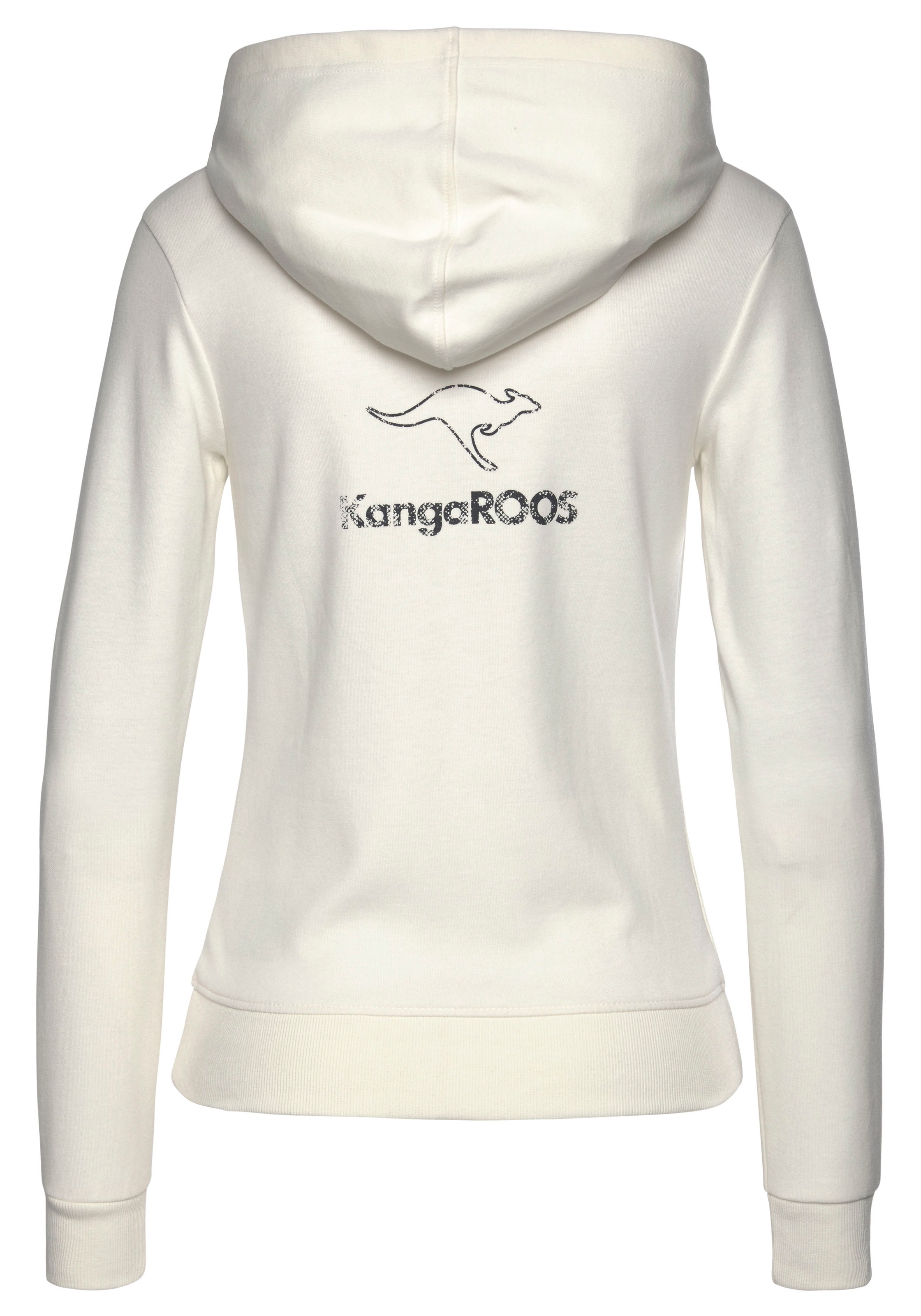 online KangaROOS Loungeanzug mit » LASCANA kaufen Unterwäsche dem Rücken, großem Logodruck auf Bademode, Lingerie & Sweatjacke, |