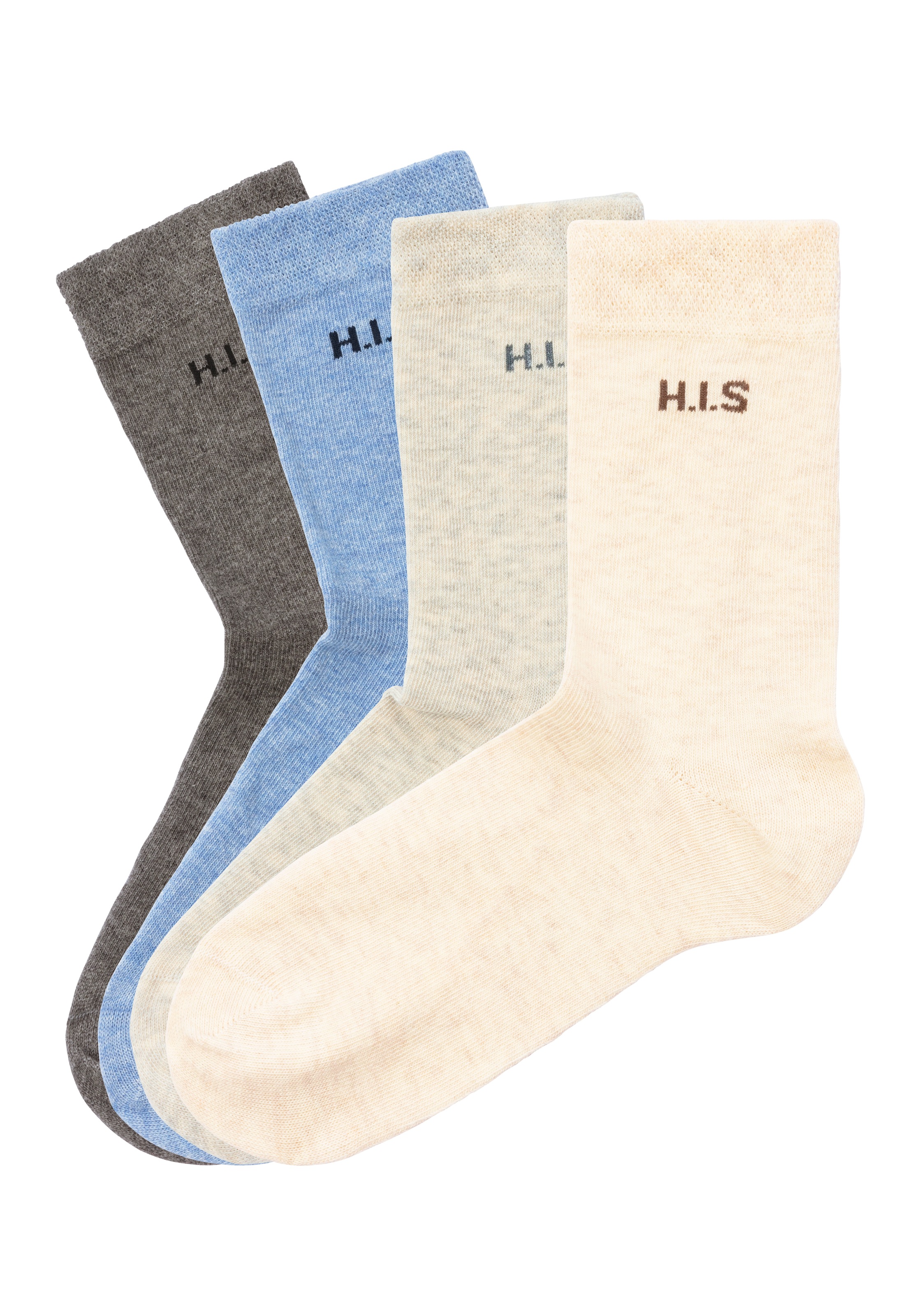 H.I.S Socken, (Set, LASCANA online ohne & Bündchen Paar), kaufen Lingerie einschneidendes 4 Bademode, | » Unterwäsche