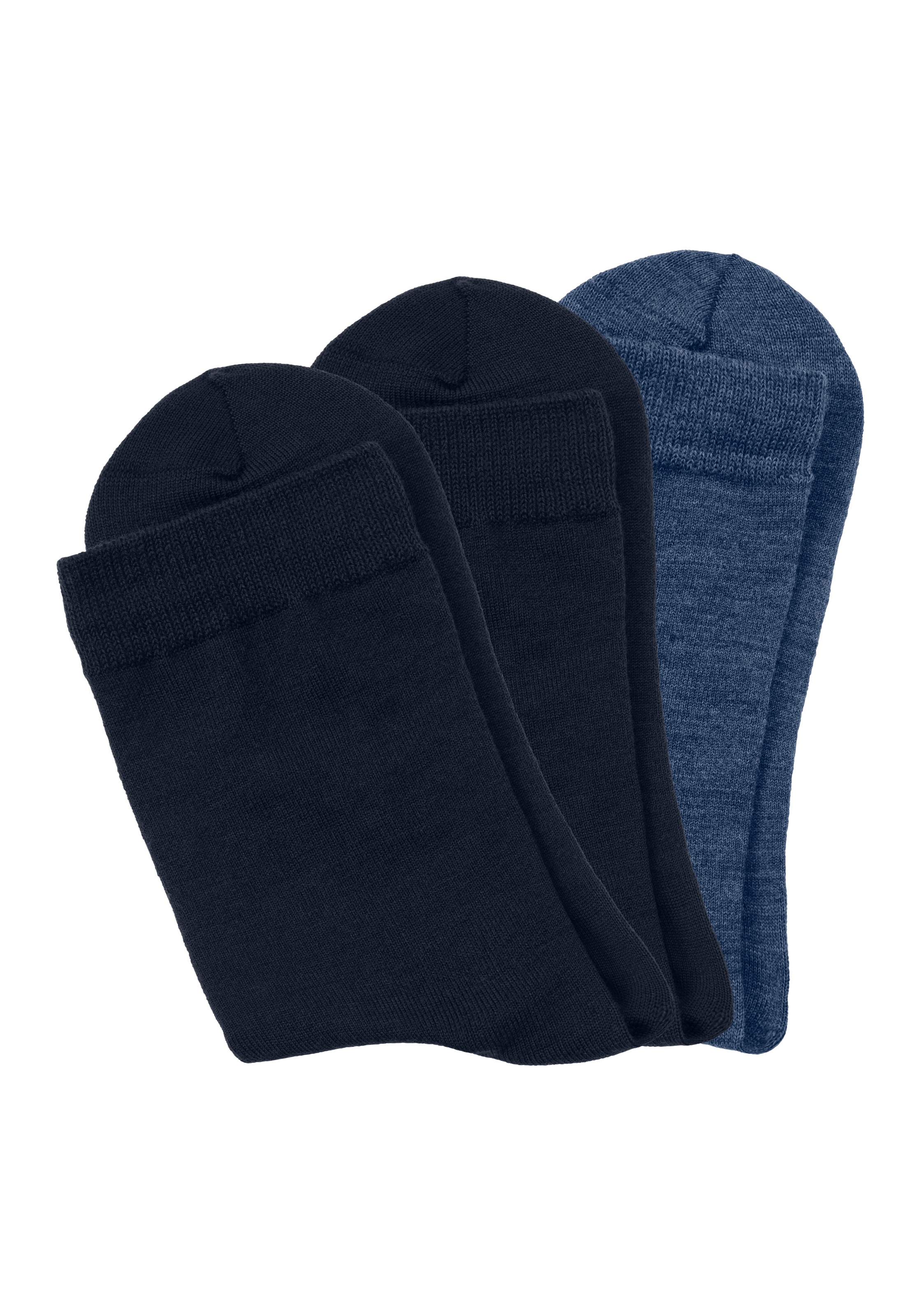 Material & (3 Socken, | LASCANA » Bench. online Bademode, Lingerie Unterwäsche aus kaufen Paar), flauschigem Wollsocken