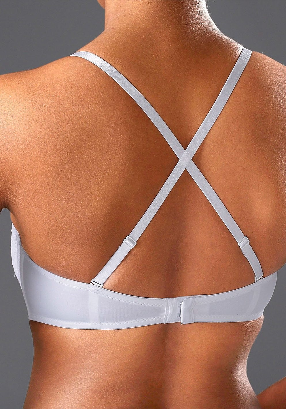 LASCANA Push-up-BH »Chelina«, mit abnehmbaren, normalen und transparenten  Trägern, Dessous bei OTTO