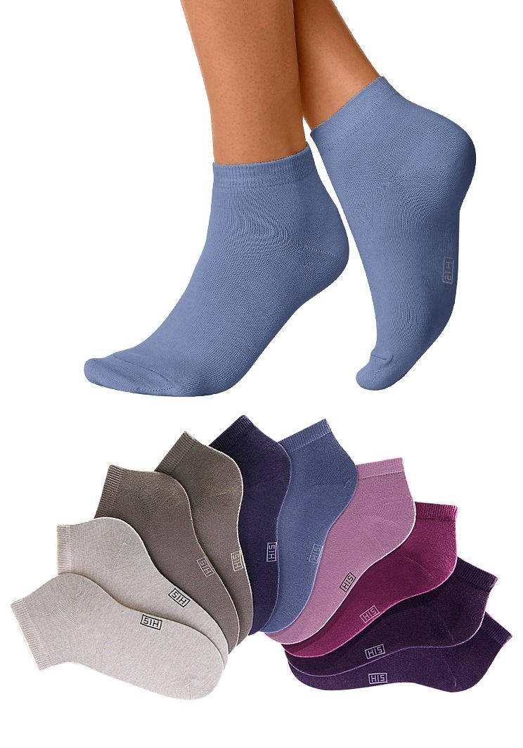 H.I.S Kurzsocken, (Set, 10 Paar), mit verstärkter Ferse und Spitze »  LASCANA | Bademode, Unterwäsche & Lingerie online kaufen