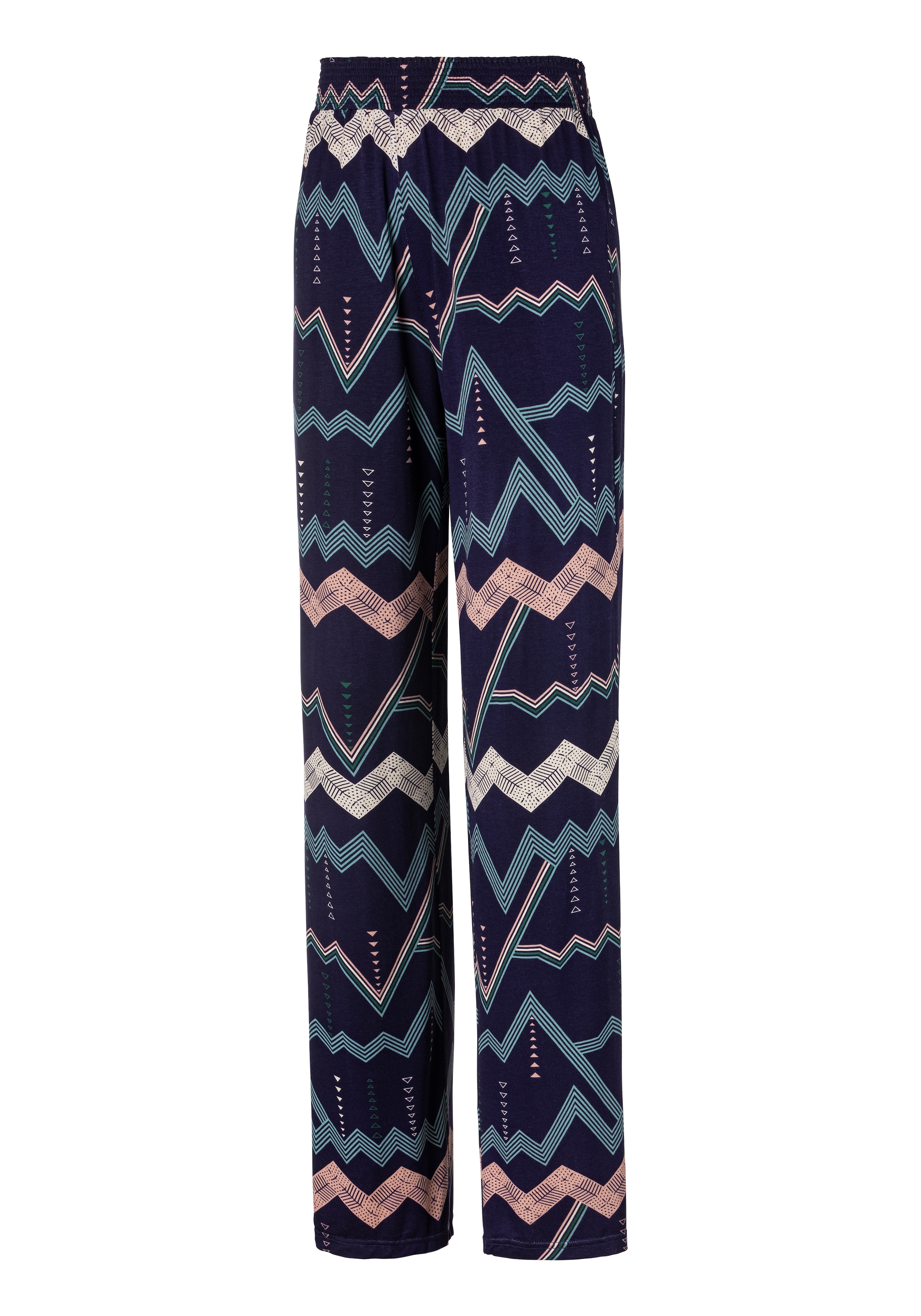LASCANA Pyjamahose, mit grafischem Zick-Zack online LASCANA & Bademode, Muster Lingerie Unterwäsche | kaufen »