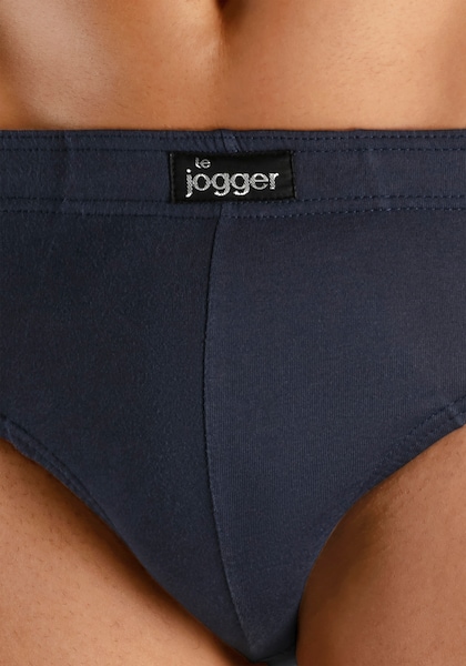 le jogger® Slip, (Packung, 4 St.), aus angenehm weicher Baumwoll-Qualität