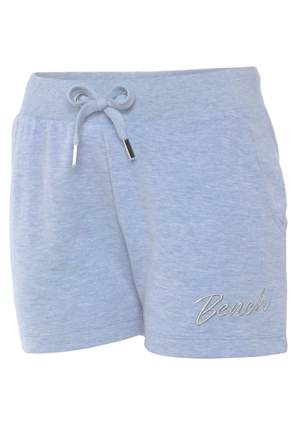 Bench. Loungewear Relaxshorts »-Sweatshorts, Lounge-Shorts«, mit kleiner glänzenden Logostickerei, Loungewear, Loungeanzug
