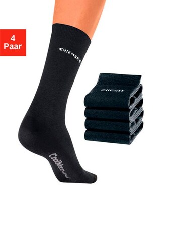 Chiemsee Socken, (4 Paar), mit COOLMAX