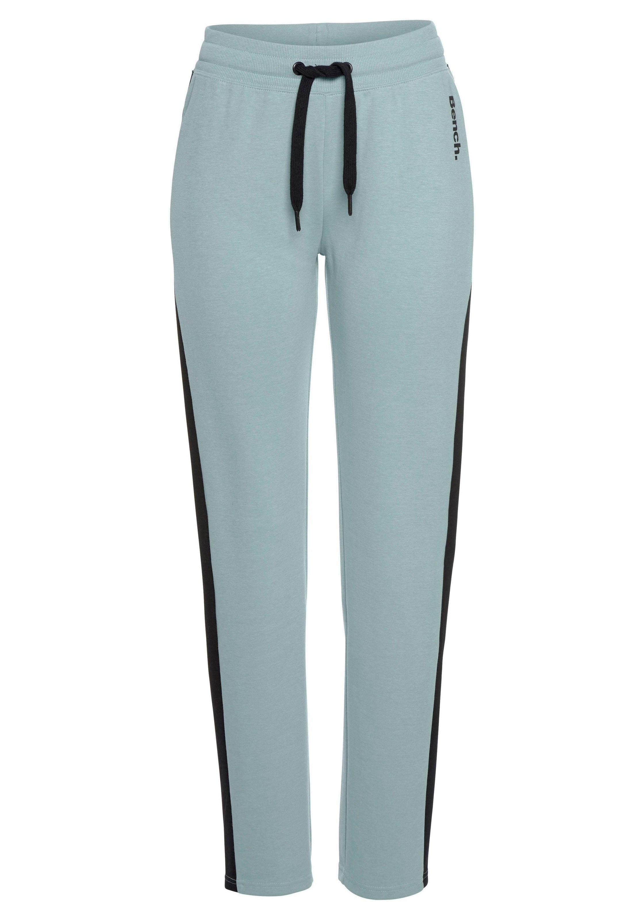 Bench. Loungewear Loungehose, mit Seitenstreifen und geradem Bein, Loungeanzug