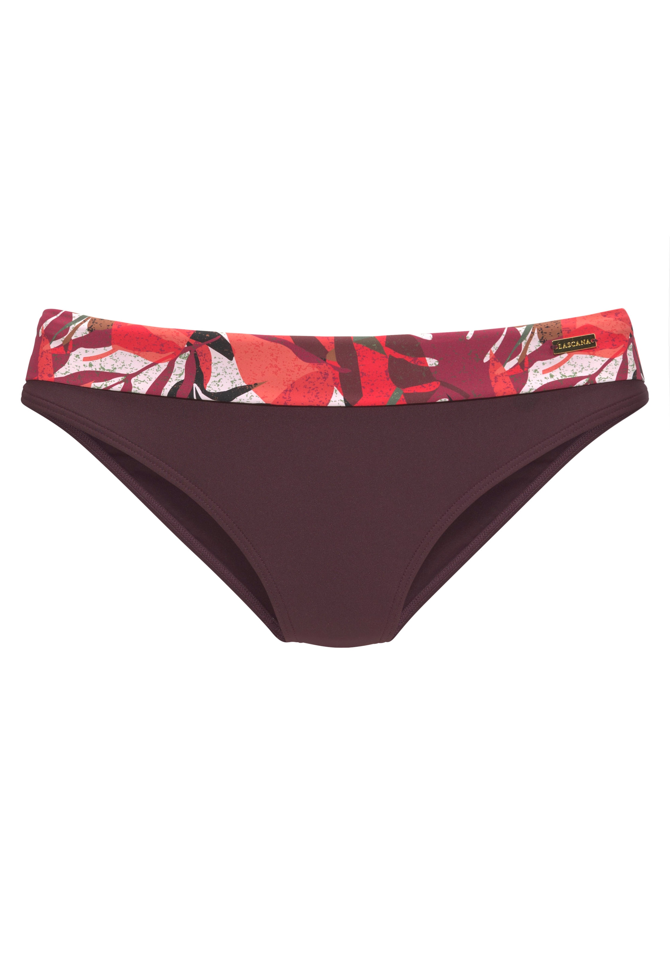 LASCANA Bikini-Hose »Ava«, im tropischen Design