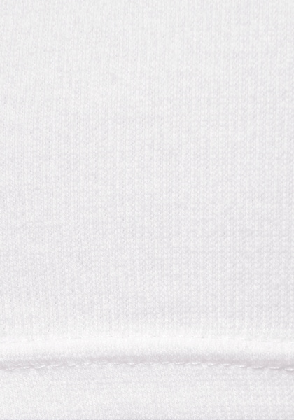 Buffalo Kurzarmshirt, aus feiner Rippware, Cut-Out-Detail, T-Shirt aus Baumwolle, Basic