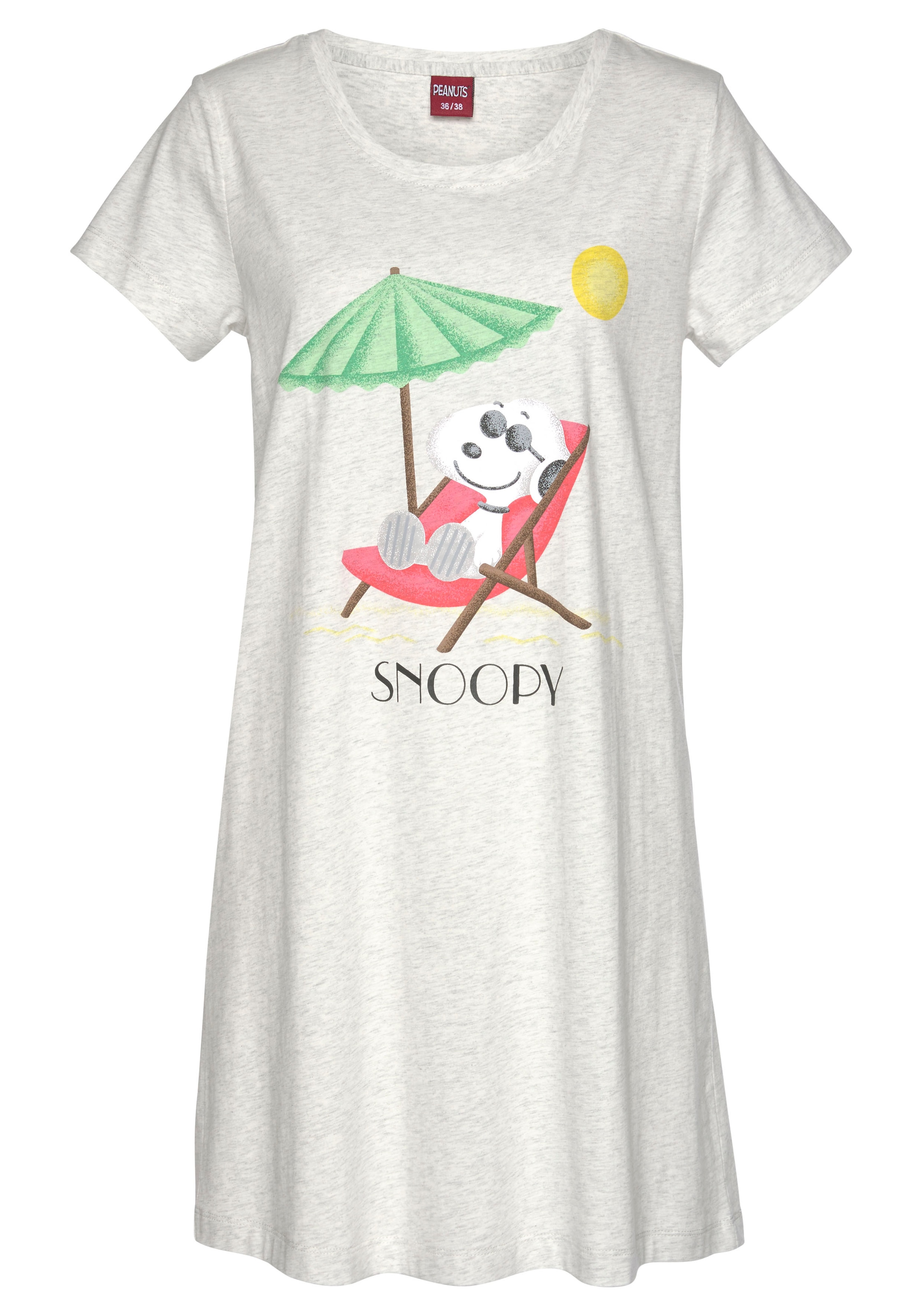 Peanuts Sleepshirt, | zum online » kaufen Unterwäsche Bademode, & mit LASCANA Wohlfühlen Snoopy-Druck Lingerie