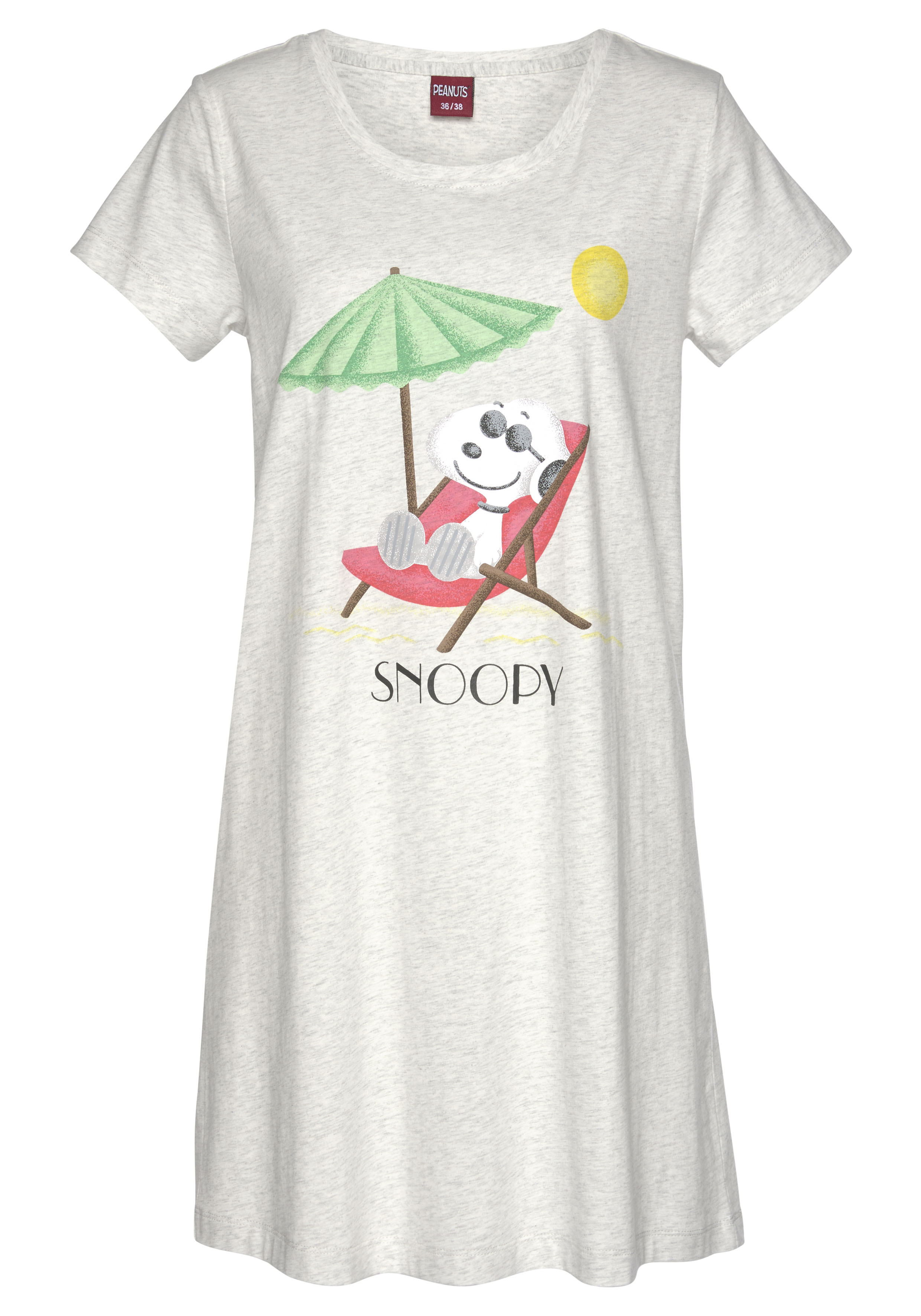 LASCANA Lingerie Sleepshirt, kaufen » Peanuts Wohlfühlen & online mit Bademode, zum | Snoopy-Druck Unterwäsche