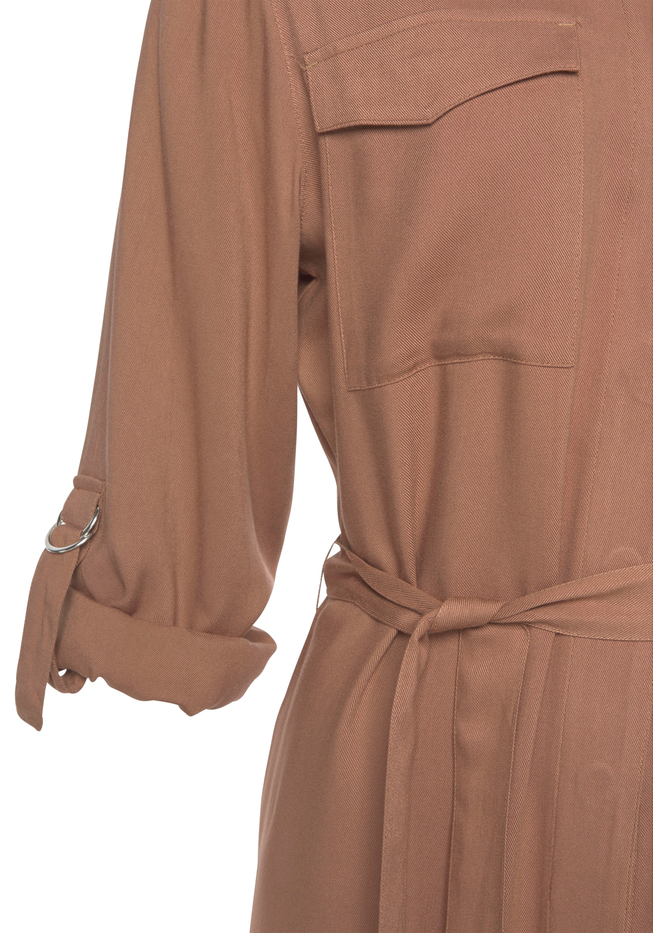 LASCANA Hemdblusenkleid, (mit Bademode, | Bindegürtel), und kaufen LASCANA » Brusttaschen Lingerie & online Unterwäsche