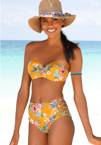 Bench. Bügel-Bandeau-Bikini-Top »Maui«, in floralem Design