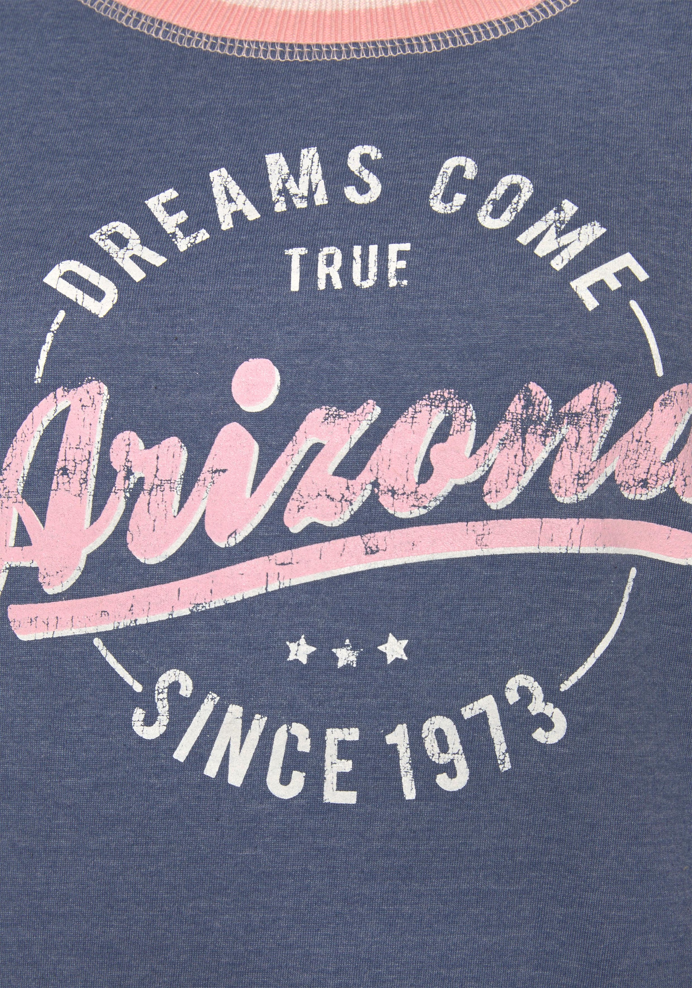 & tlg., im Lingerie | kaufen Arizona (2 Stück), College-Look mit » Unterwäsche 1 Pyjama, LASCANA Bademode, Folienprint online