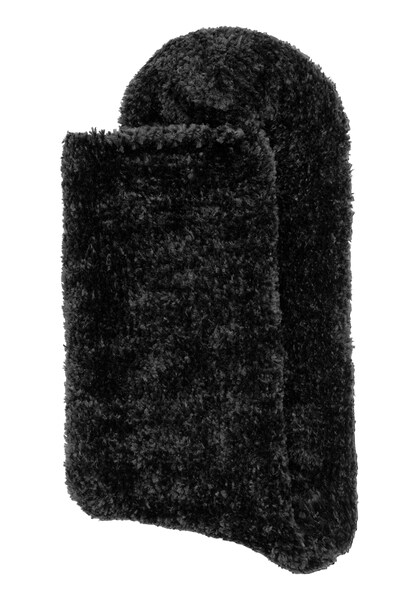 Lavana Kuschelsocken »Bettsocken«, (Packung, 5 Paar), mit weichem, leicht glänzendem Chenillegarn