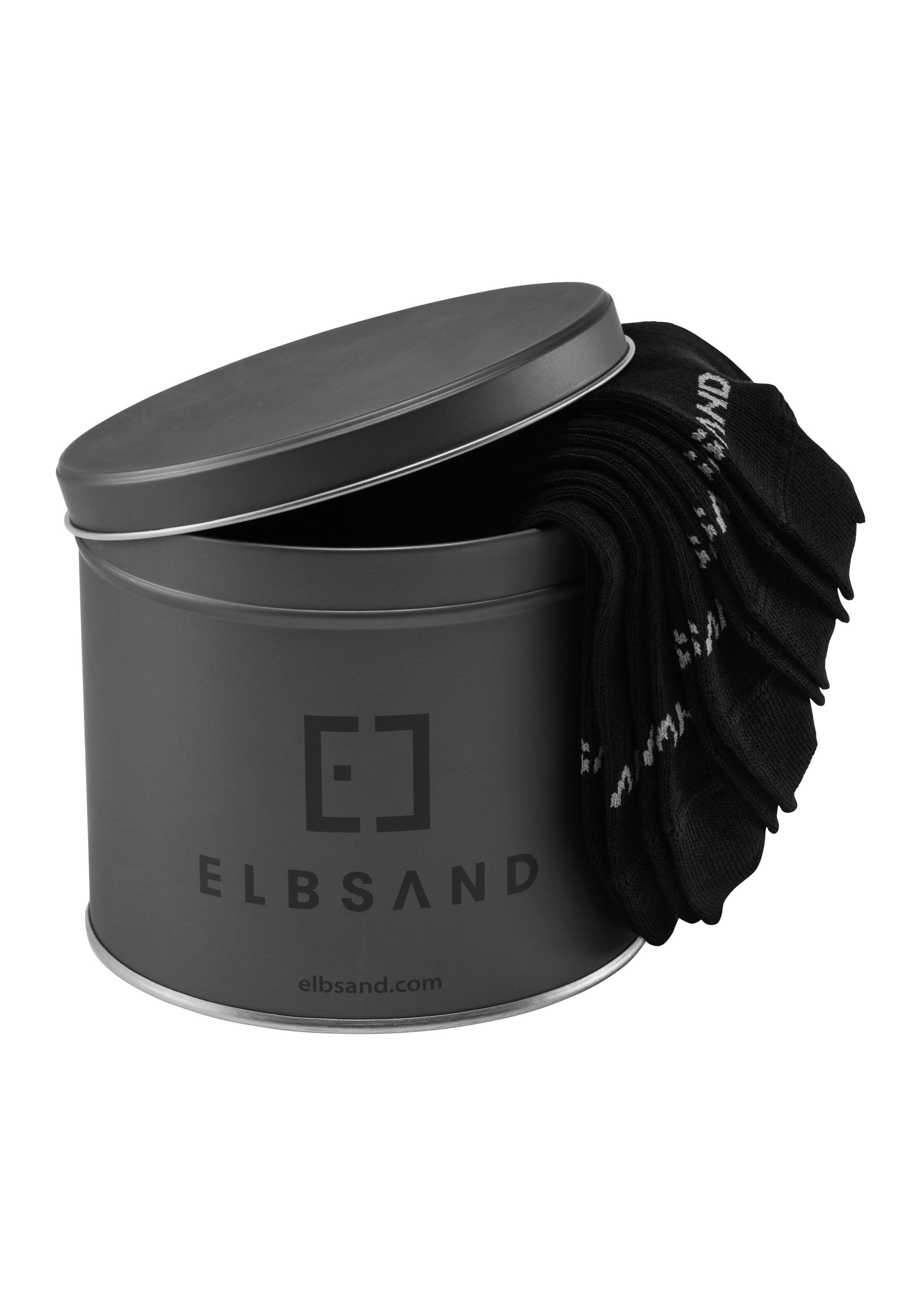 Elbsand Socken, (Dose, 5 Paar), verpackt in praktischer Metalldose