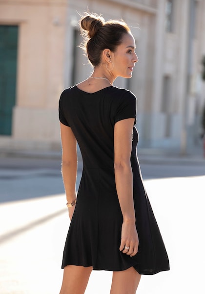 LASCANA Sommerkleid, mit Zierbändern am Ausschnitt » LASCANA | Bademode,  Unterwäsche & Lingerie online kaufen