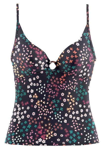 s.Oliver Tankini-Top »Milly«, mit Zierring in Horn-Optik