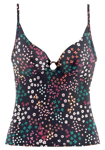 s.Oliver Tankini-Top »Milly«, mit Zierring in Horn-Optik