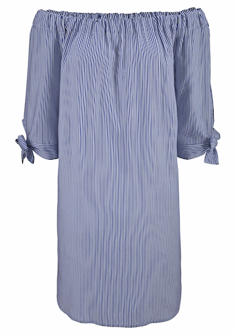 LASCANA Blusenkleid, mit Carmenausschnitt » LASCANA | Bademode, Unterwäsche  & Lingerie online kaufen