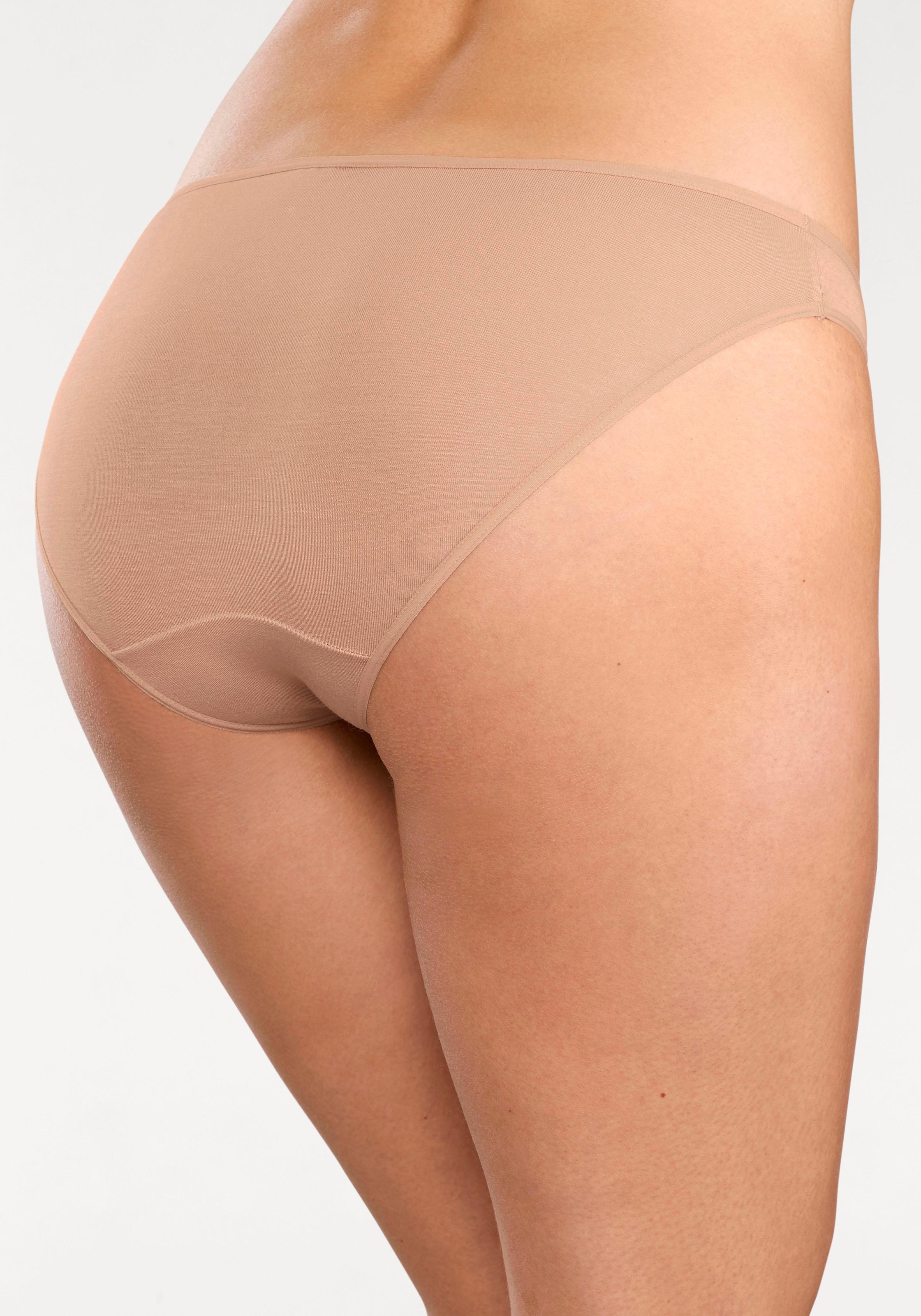 LASCANA Bikinislip, Bademode, | 3 & Lingerie online LASCANA Unterwäsche » St.), kaufen hochwertiger Modal-Qualität aus (Packung