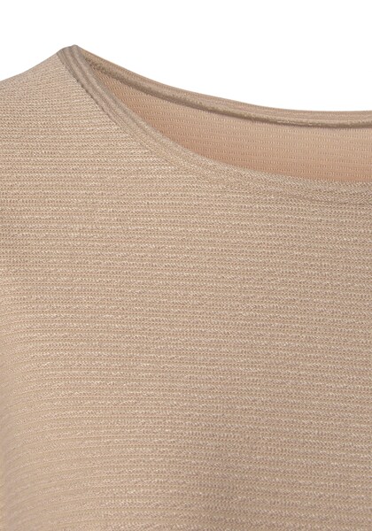 Vivance 3/4-Arm-Shirt, aus strukturierter Qualität