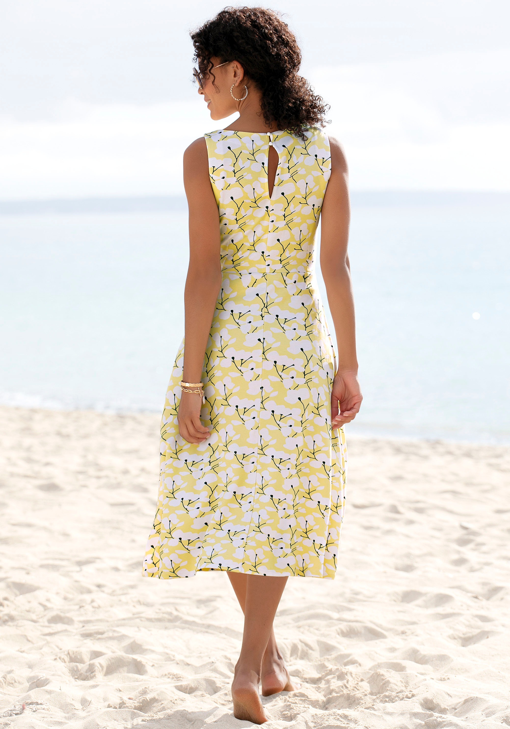 Beachtime Sommerkleid, mit Blumendruck, Strandmode, Strandbekleidung »  LASCANA | Bademode, Unterwäsche & Lingerie online kaufen