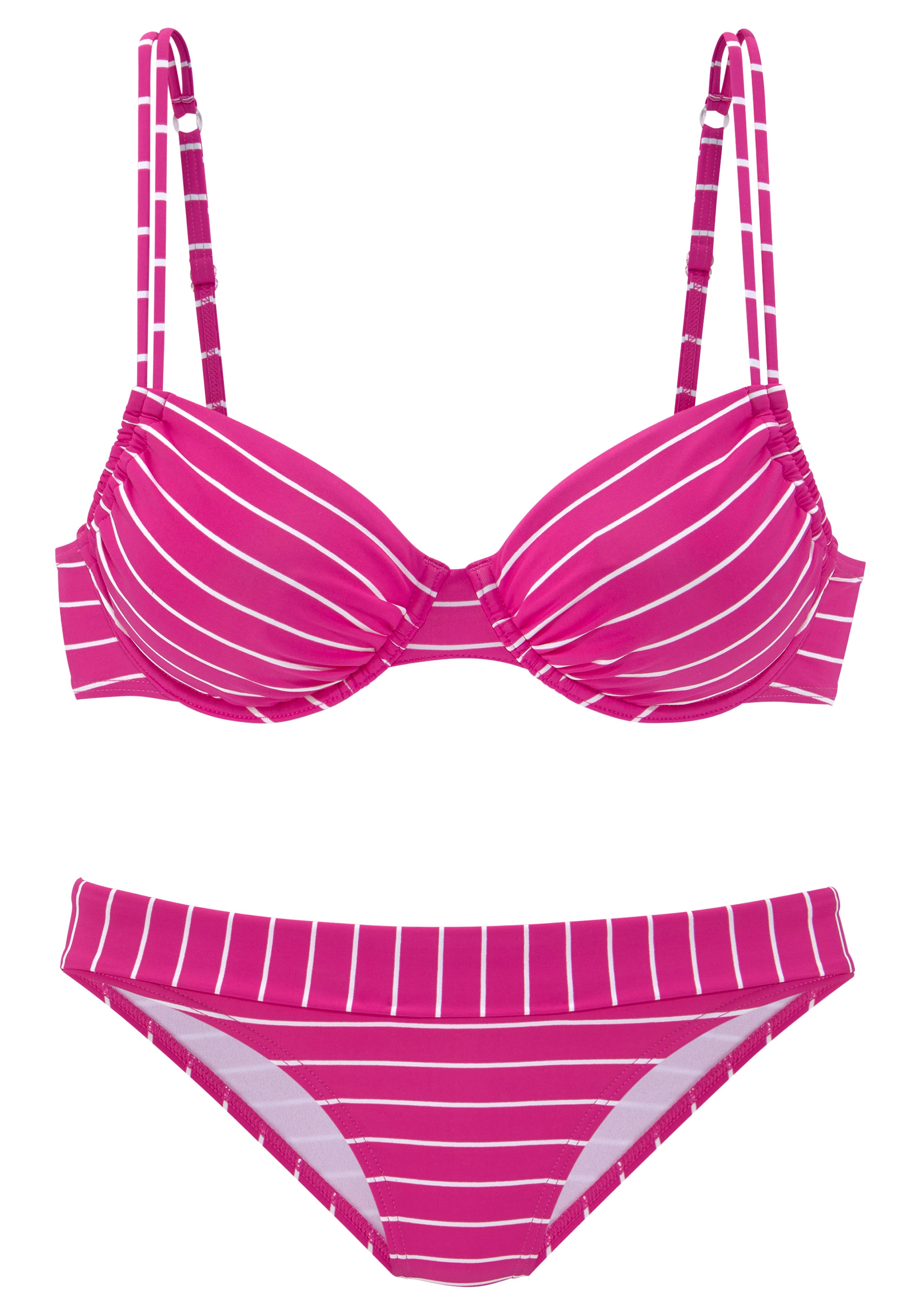 Unterwäsche kaufen LASCANA Bügel-Bikini, Vivance Lingerie online Steifen-Design » Bademode, & im |