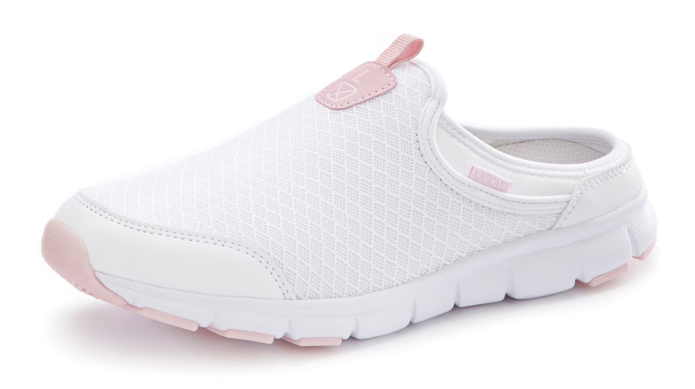 LASCANA Slip-On Sneaker, Sabot, Clogs aus leichtem Mesh-Material