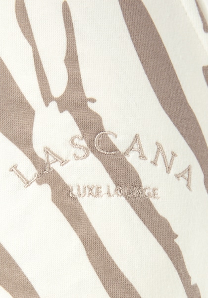 LASCANA Relaxshorts »-Kurze Hose mit Zebradruck,«