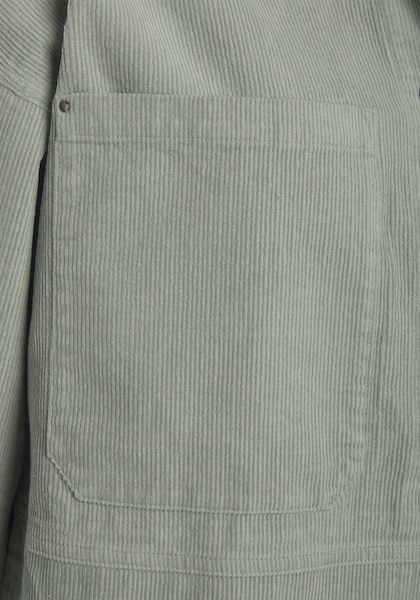 Buffalo Cordjacke, mit aufgesetzten Taschen, Hemdjacke Oversized, lässige Sommerjacke