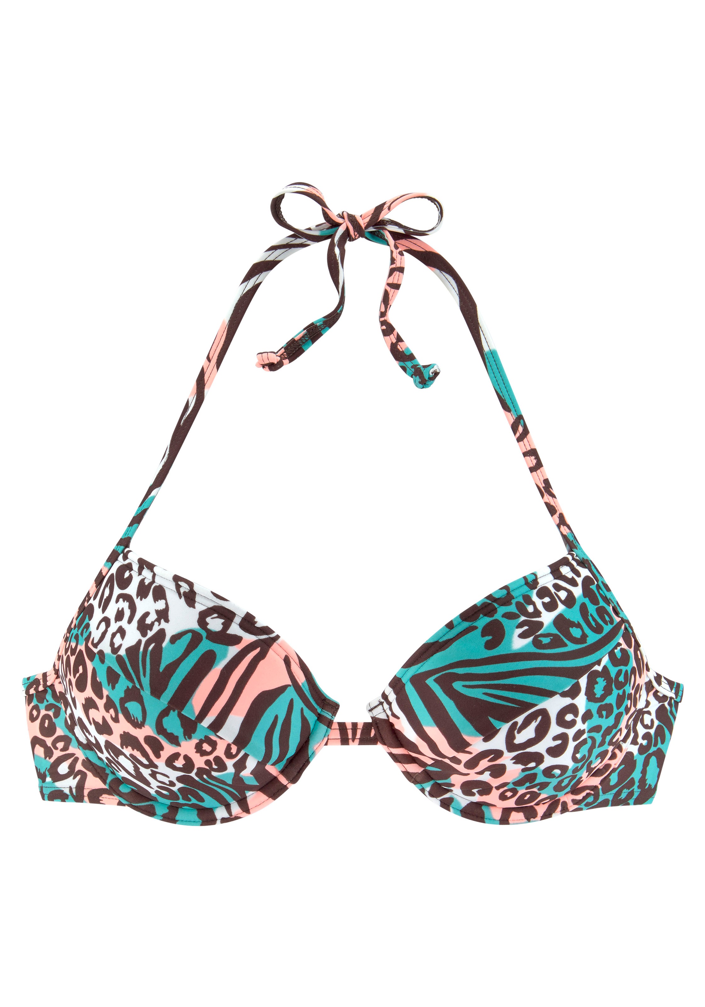 Venice Beach Push-Up-Bikini-Top »Maia«, mit trendigem Druck