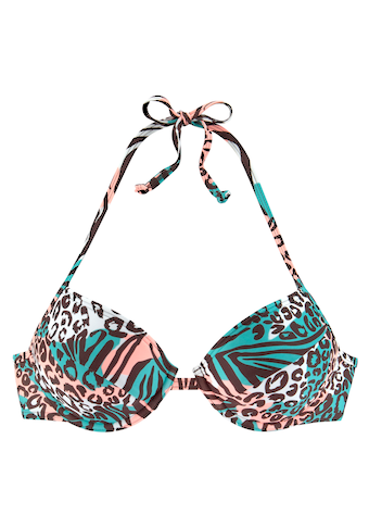 Venice Beach Push-Up-Bikini-Top »Maia«, mit trendigem Druck