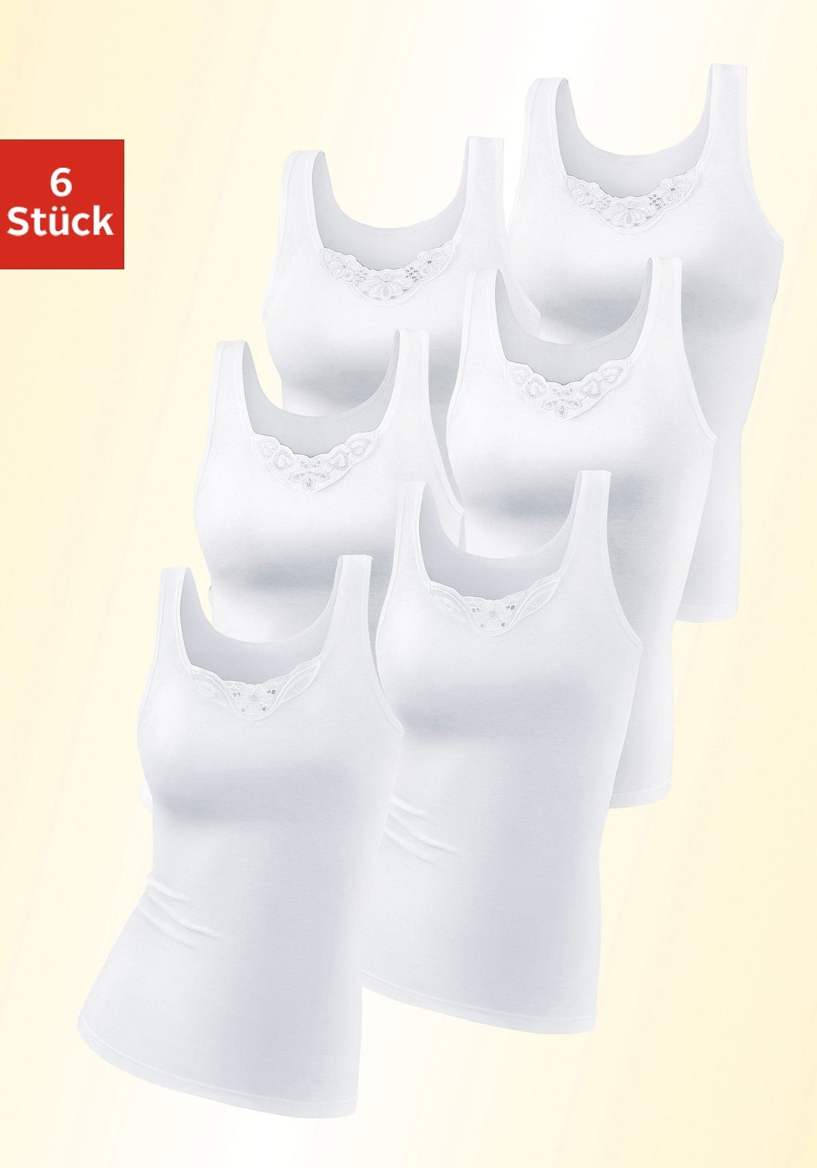 petite fleur Jazz-Pants Slips, (Packung, Lingerie Baumwoll- Qualität online | » 3 Unterwäsche kaufen elastischer & LASCANA Bademode, St.), aus