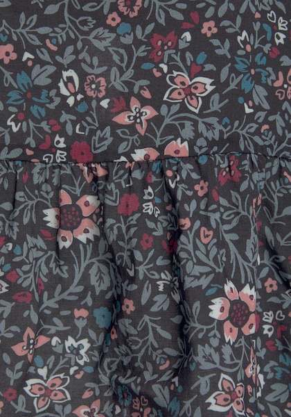 s.Oliver Nachthemd, im Allover-Muster mit Rüschensäumen