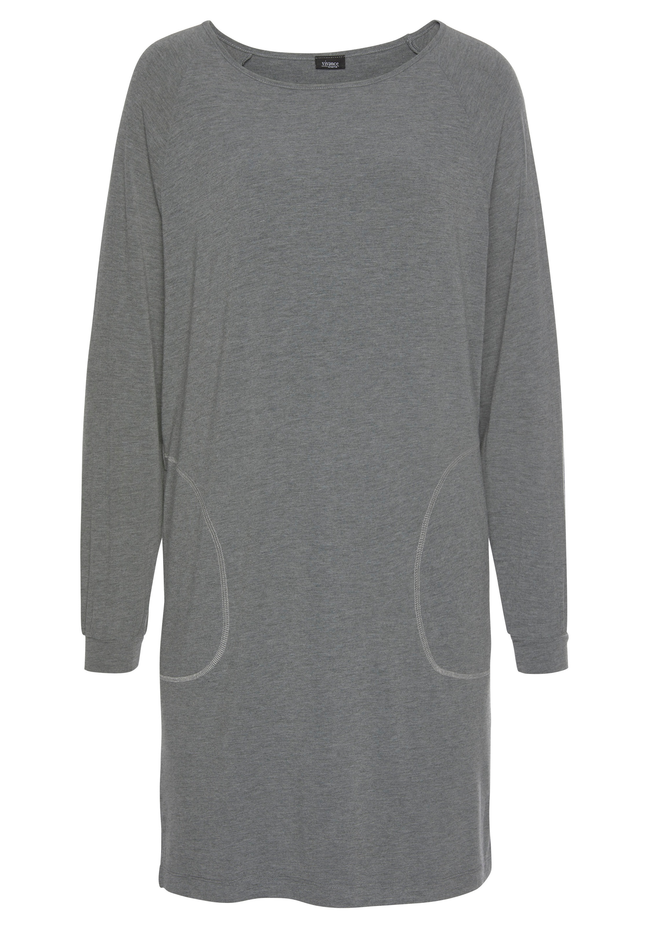 Vivance Dreams Sleepshirt, mit aufgesetzten Eingrifftaschen