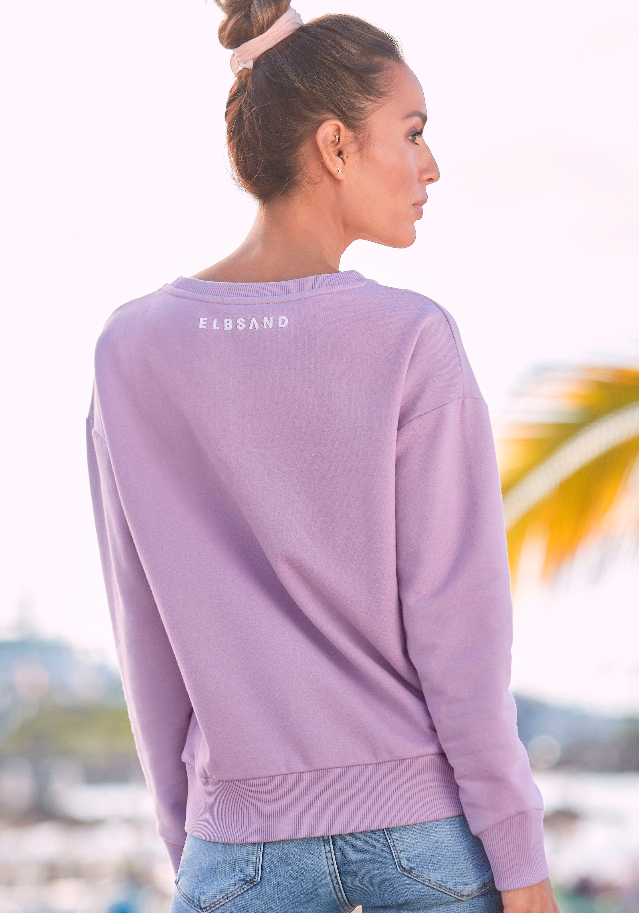 Elbsand Sweatshirt »Ylva«, mit Unterwäsche | Logodruck Lingerie » & online LASCANA kaufen Bademode