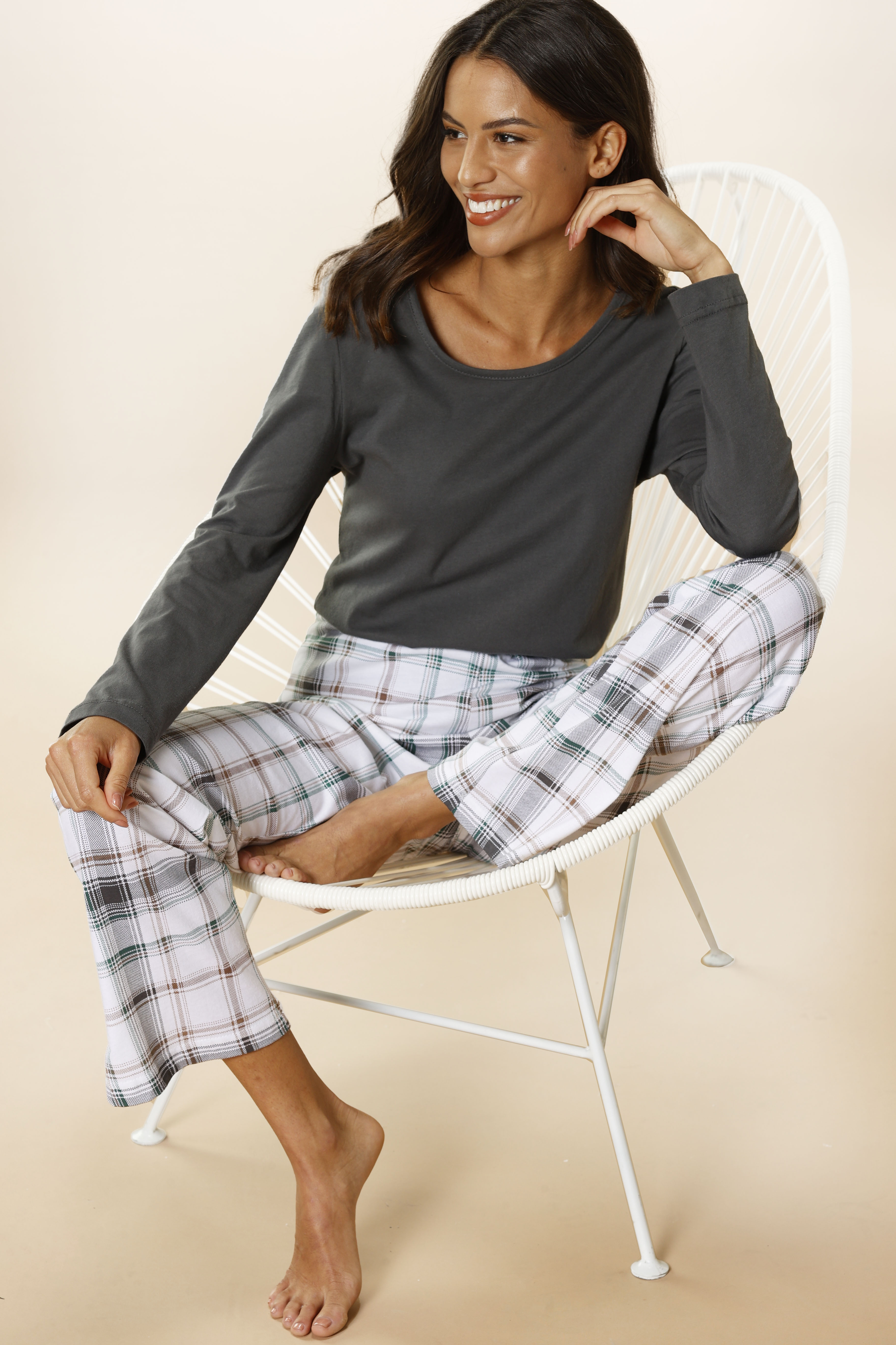Arizona Pyjama, (2 tlg., 1 Stück), mit Karomuster » LASCANA | Bademode,  Unterwäsche & Lingerie online kaufen