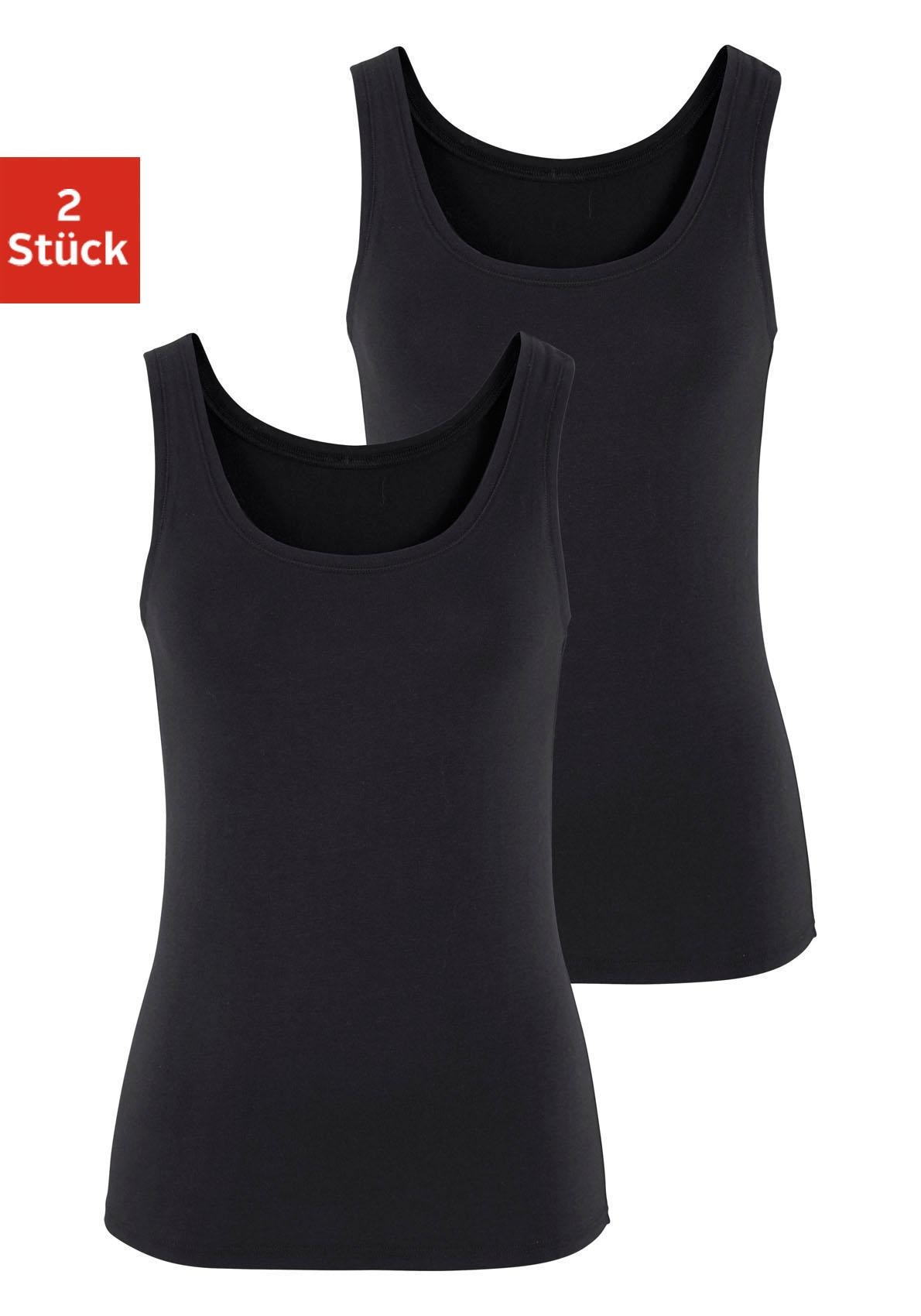 Vivance Tanktop, (2er-Pack)