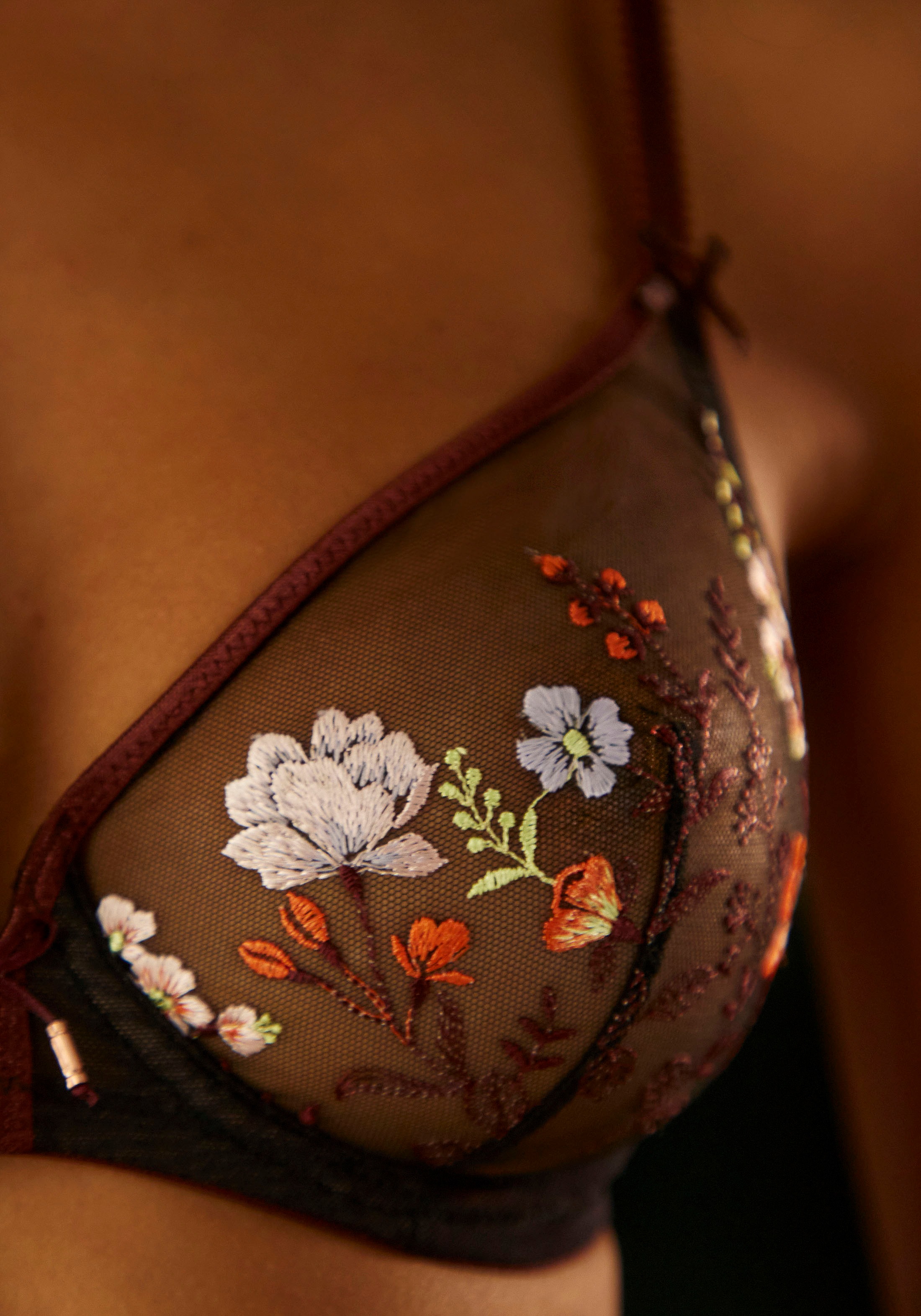 Bademode, sexy online mit edler LASCANA » aus LASCANA Stickereispitze, | Blumen Bügel-BH »Maria«, Dessous & Unterwäsche Lingerie kaufen