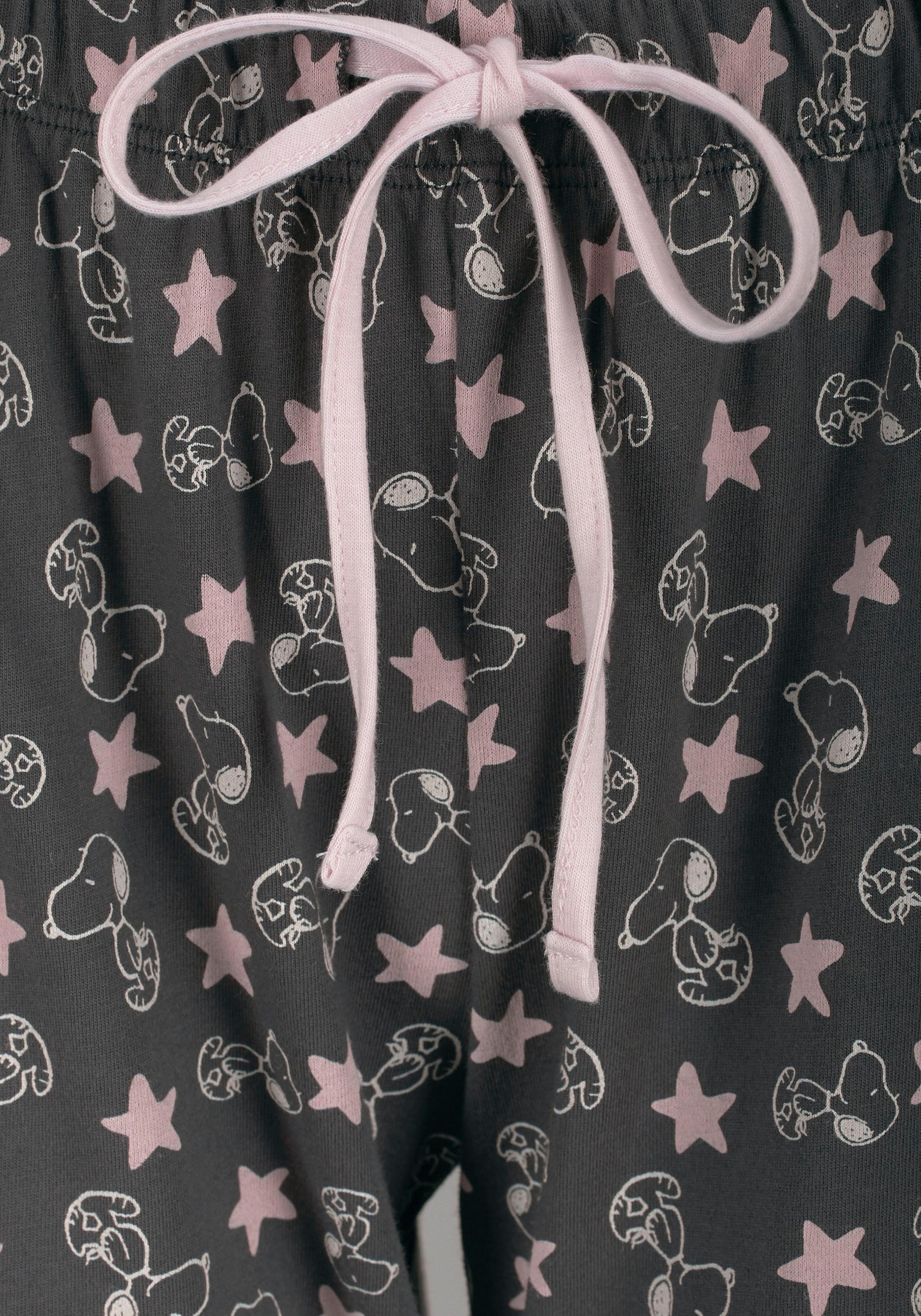 Peanuts Pyjama, (2 im » tlg., & Form LASCANA kaufen Lingerie Snoopy-Design | Unterwäsche niedlichen langer 1 in Bademode, online Stück)