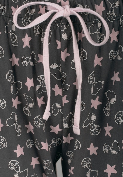 Peanuts Pyjama, (2 tlg., 1 Stück), in langer Form im niedlichen Snoopy-Design  » LASCANA | Bademode, Unterwäsche & Lingerie online kaufen