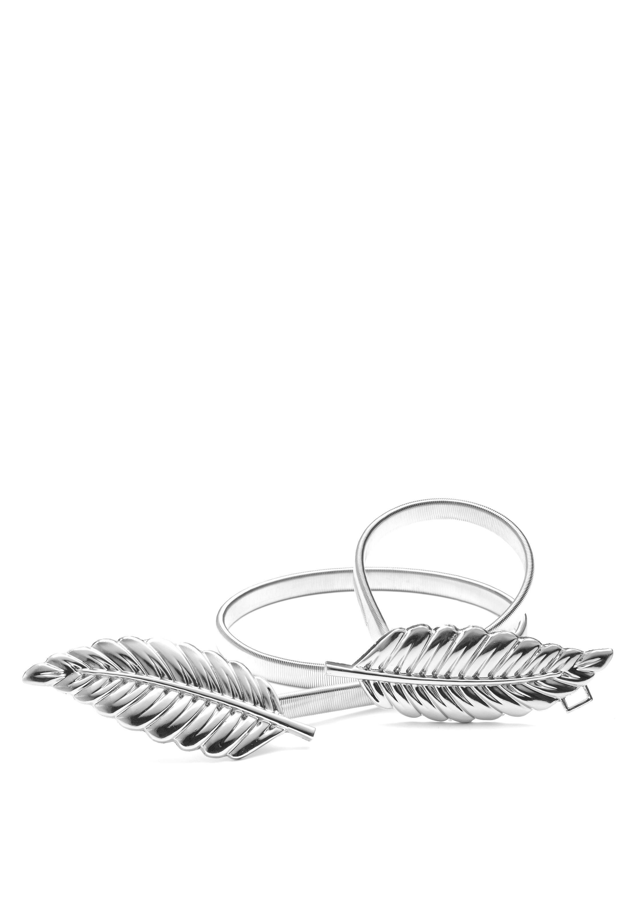 LASCANA Taillengürtel, mit moderner Federschließe und elastischem Band