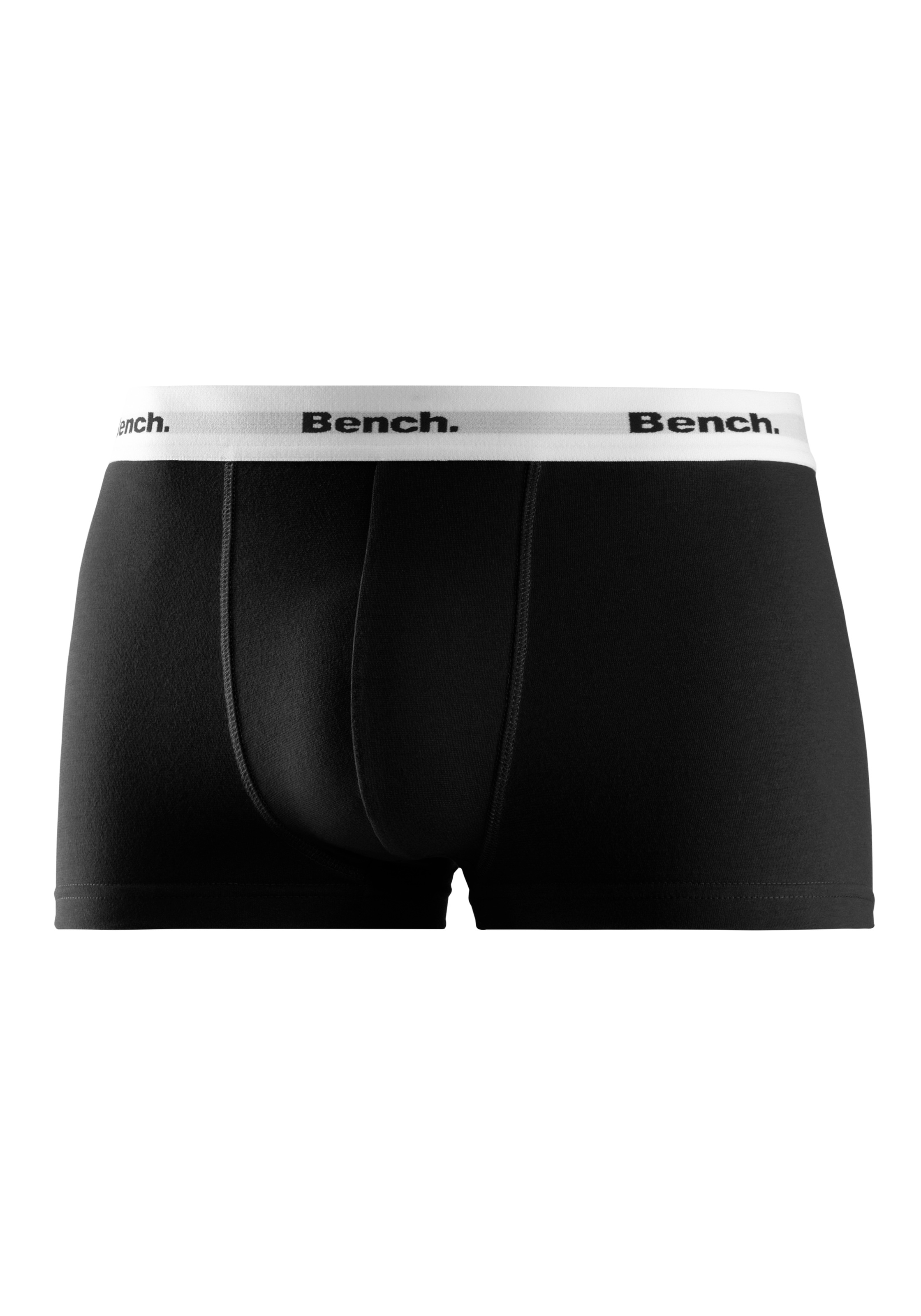 Bench. Boxershorts, (Packung, 4 St.), in | online LASCANA » & Hipster-Form mit Bund Unterwäsche kaufen Lingerie kontrastfarbenem Bademode