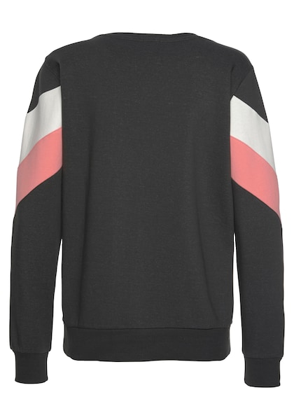 H.I.S Sweatshirt, mit Kontraststreifen an Vorderseite und Ärmeln, Loungeanzug